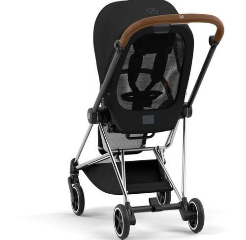 עגלת תינוק מיוס Mios 3 ריפוד שחור מלאנג' Stardust Black CYBEX סייבקס