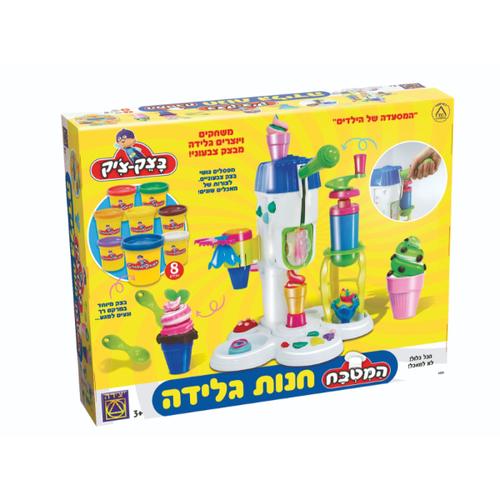 בצק צ'יק חנות גלידה יצירה