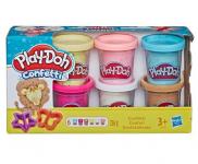 פליידו מארז 6 צבעים עם קופנטי וחותכנים PLAY-DOH